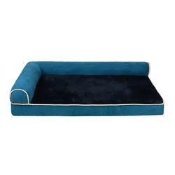 OEM Large soft plush Calming  pillow Foam Sponge orthopedic orthopedic Pet supplies dog cat bed mat sofa