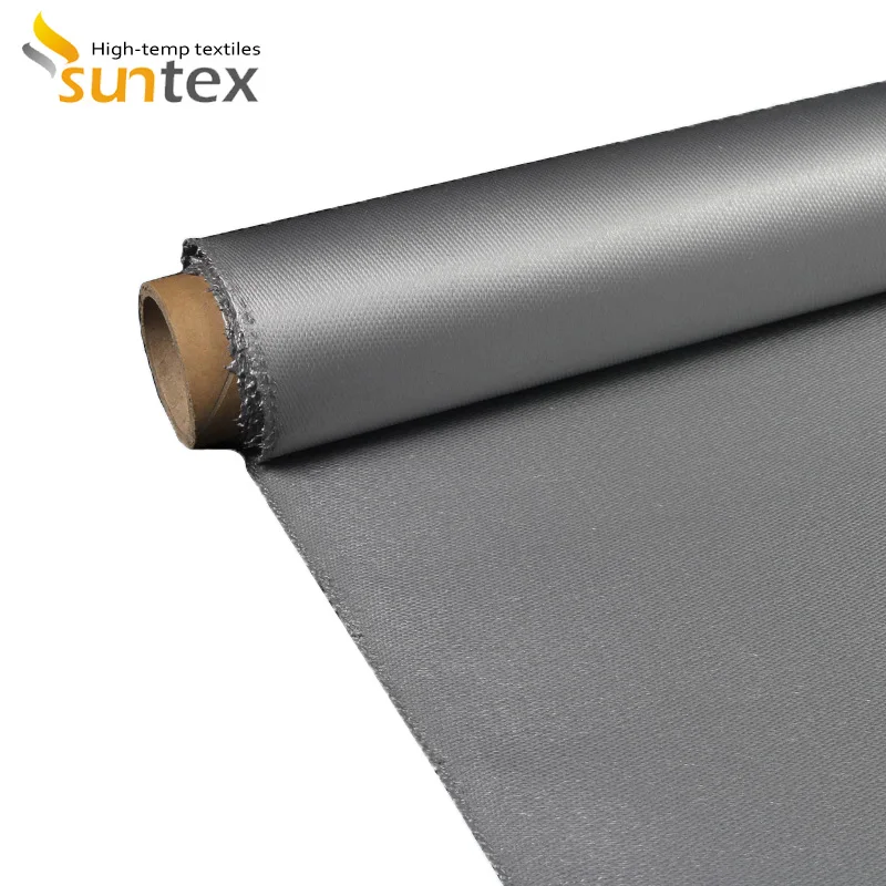 7628 Fiberglass Silicone Coated Fabric Flame Resistant Material