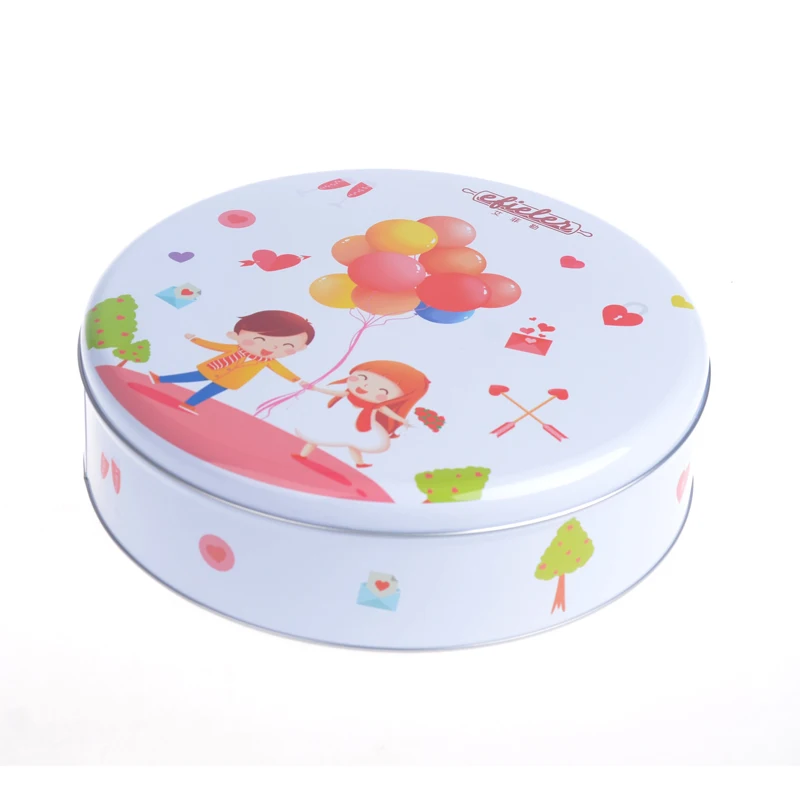 Chinese factory food grade cake packaging tin box
