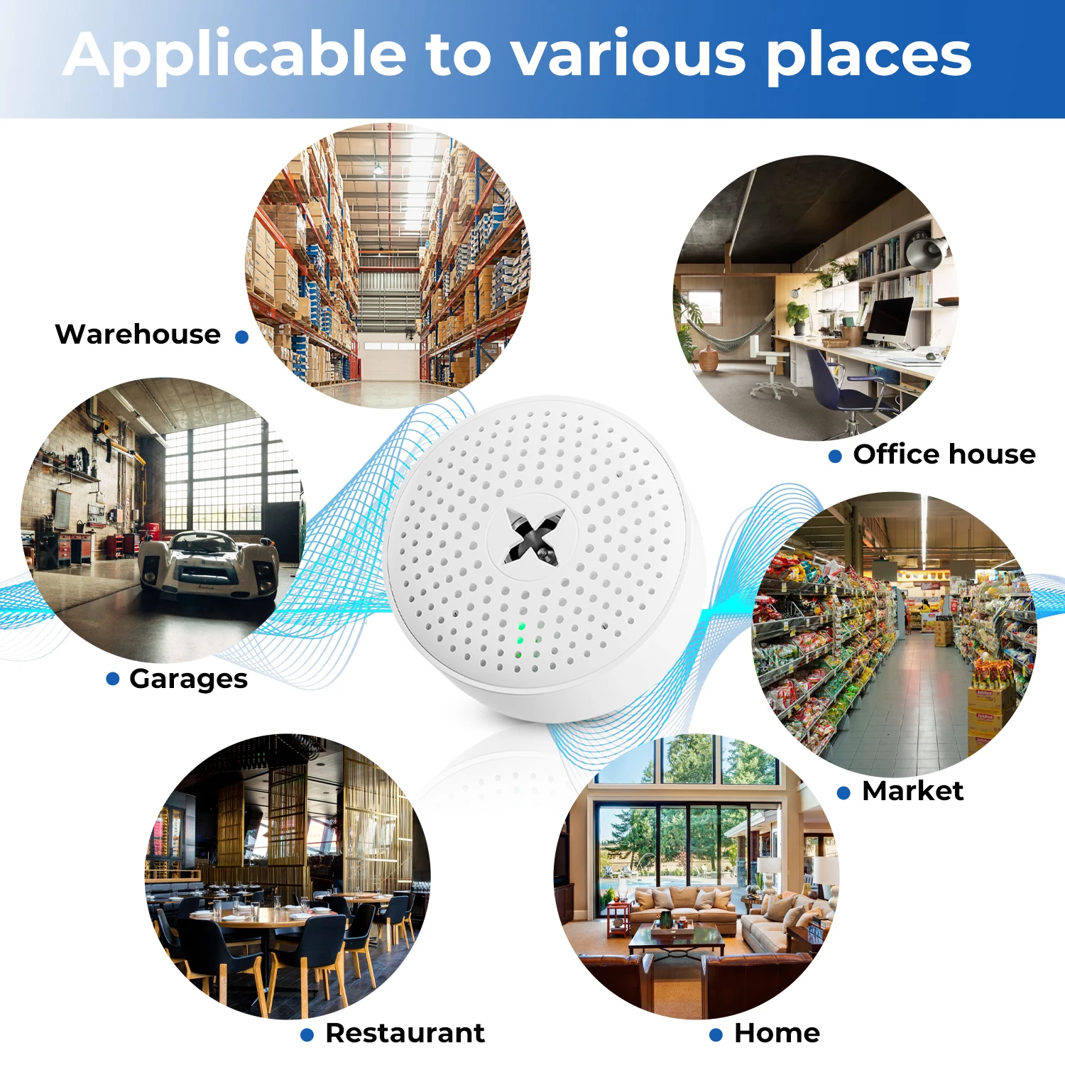 Indoor Mini Mouse Repellent 2 Pack 4 Pack Office Hotel Kitchen Use Stable Ultrasonic Frequency Rodent Repelling