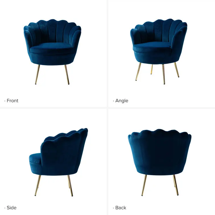 Hot Selling High Quality Nice Price Velvet Leisure Recliner Chair Armchair for Living Room