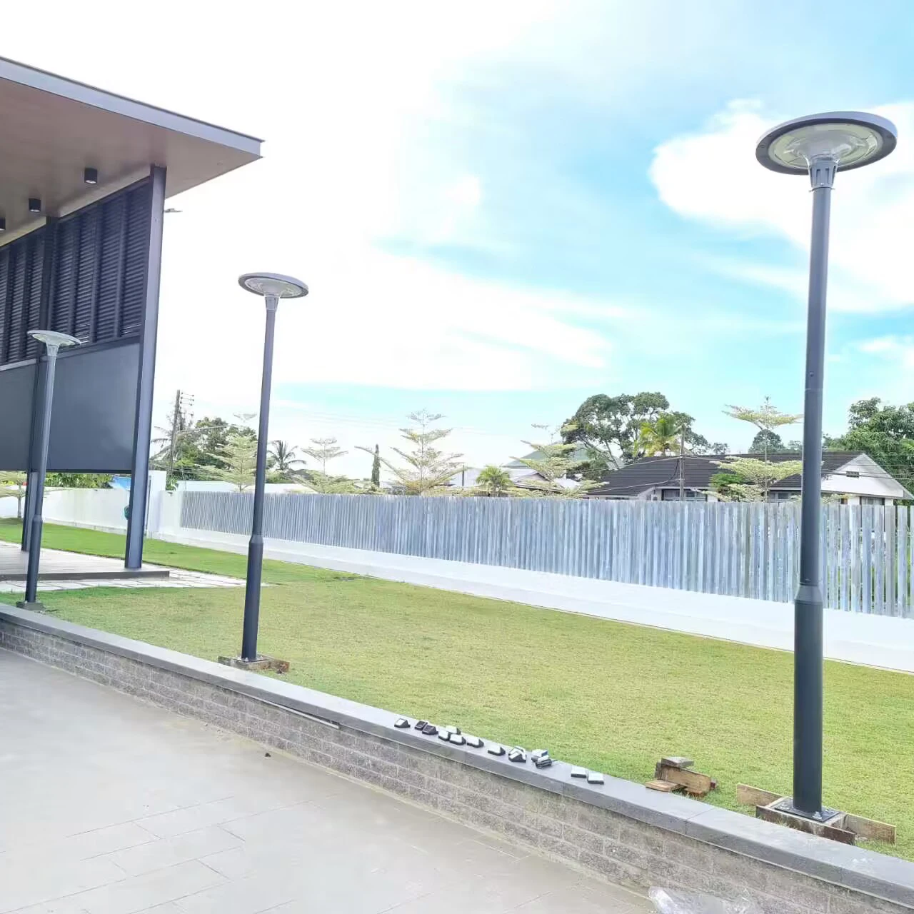 china technology wholesale price Integrated led solar powered led yard street lights outdoor garden