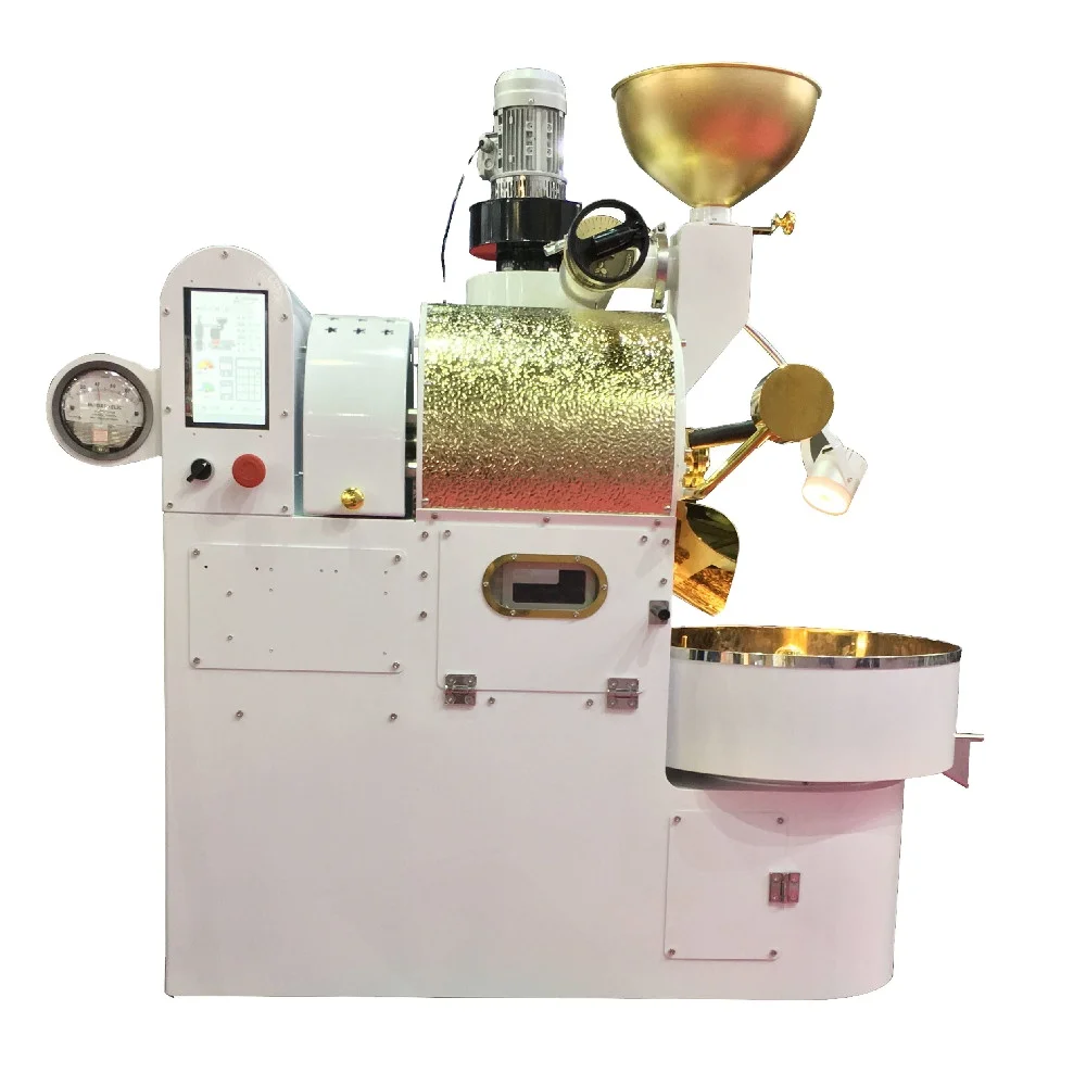 Wintop high capacity automatic coffee roasting machine 1kg 2kg turkey natural bean tostadora coffee toaster