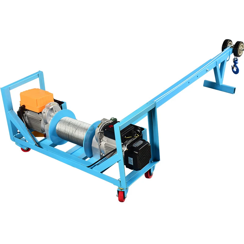 Factory direct Folding Scalable Cranes Arm 120M Door and window glass hoist