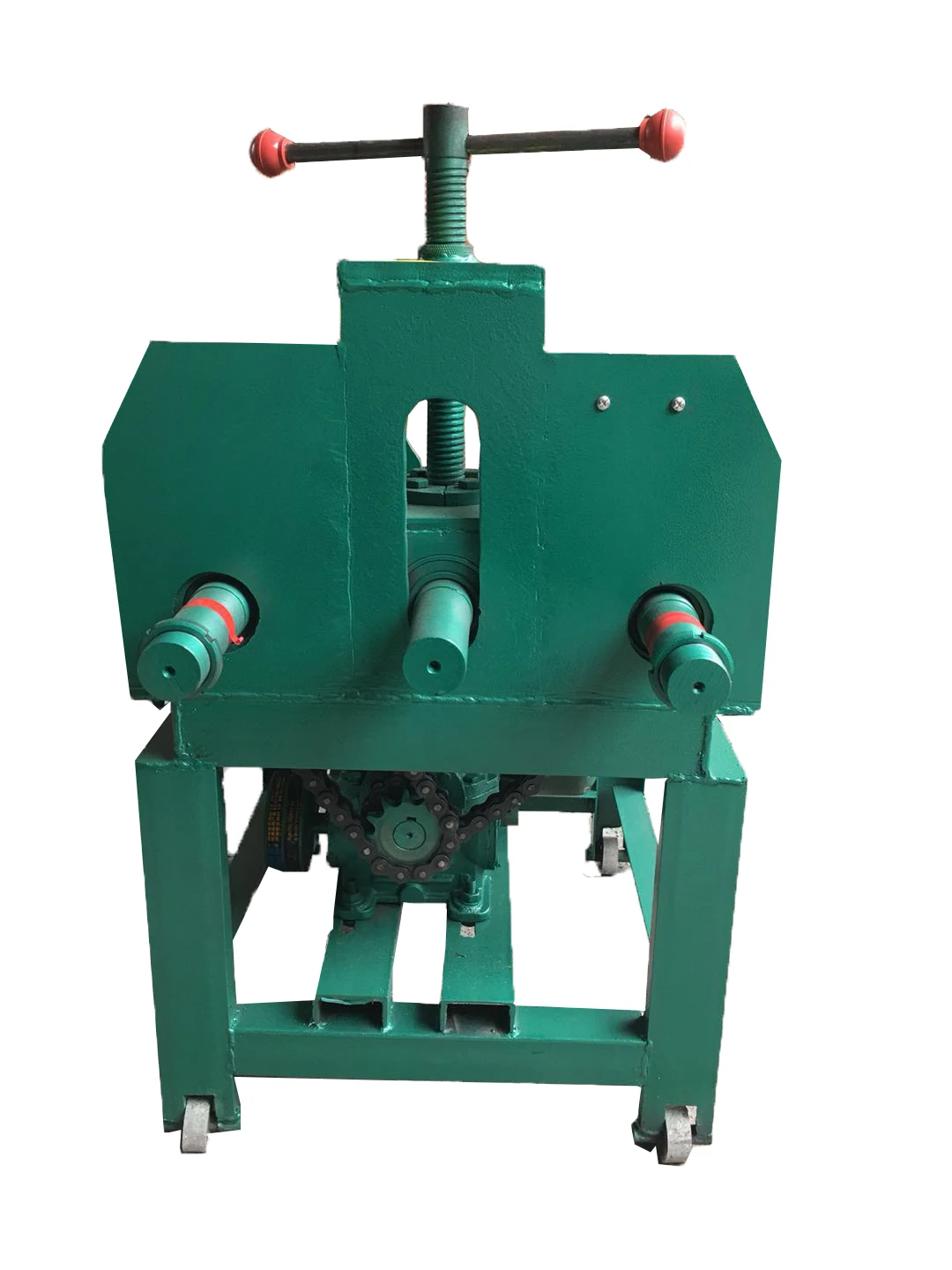 Electric Round Pipe Square Pipe Rolling Bending Household Portable Roller Pipe Bender