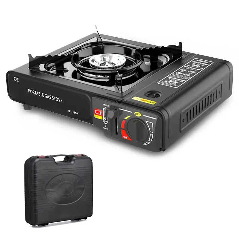Mini Tourist Gas Stove Burner Outdoor Portable Cassette Furnace Camping Kitchen Cooker Camping Gas Stove