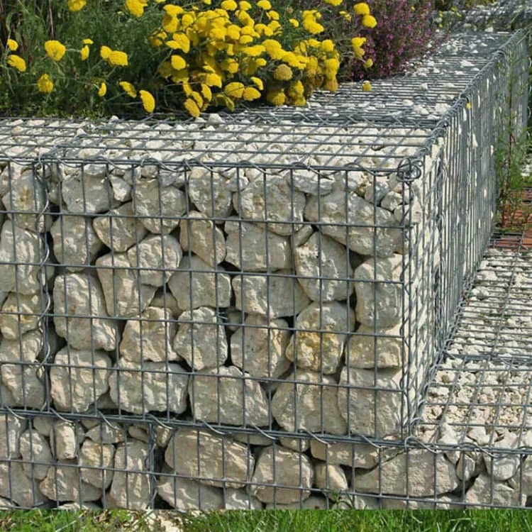 High quality 2x1x1 gabion box galvanized gabion wire mesh welded stone cage mesh/gabion cage