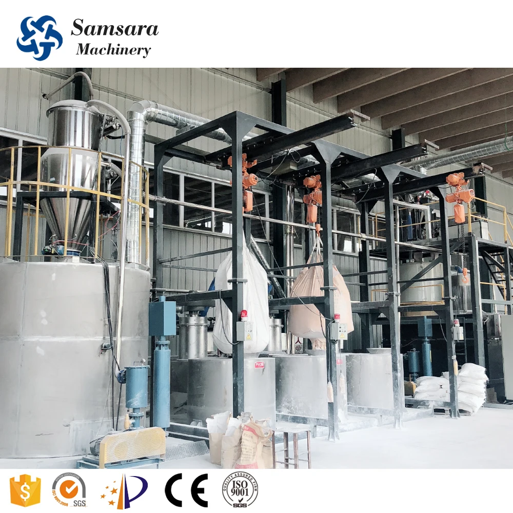 PVC Powder Batch Dosing Mixing System/Mixing Machine/Vacuum Conveying System Weighing System SAMSARA