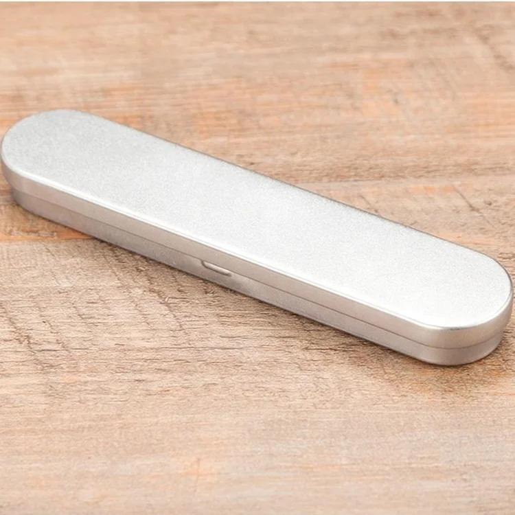 Luxury Wholesale Cheap Advertising Metal Gift Silver Pen Box