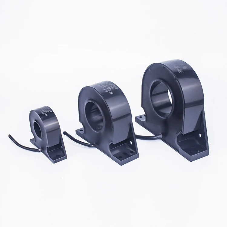 TR electromagnetic relay protection 1A 0.5mA open close outdoor waterproof residual current transformer 2000:1