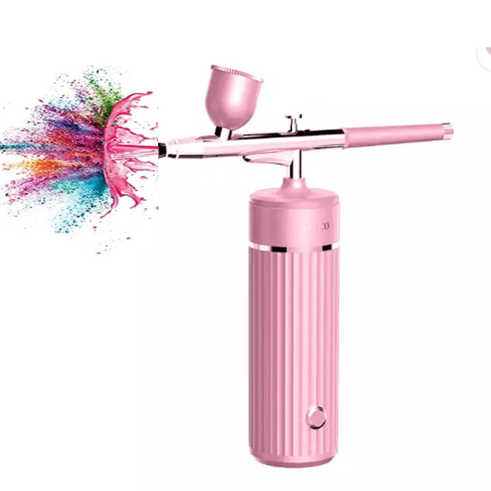 Электрический ручной Аэрограф для украшения тортов набор рисования ногтей с компрессором пистолет-распылитель