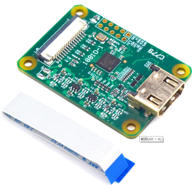 Standard HDMI-Compatible To 2 Adapter Board Input Up To  Zero W