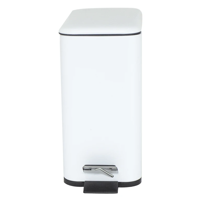 2022 Hot Selling Modern Removable Inner Luxury Foot Pedal Stain Steel Mini Trash Bin For Living Room