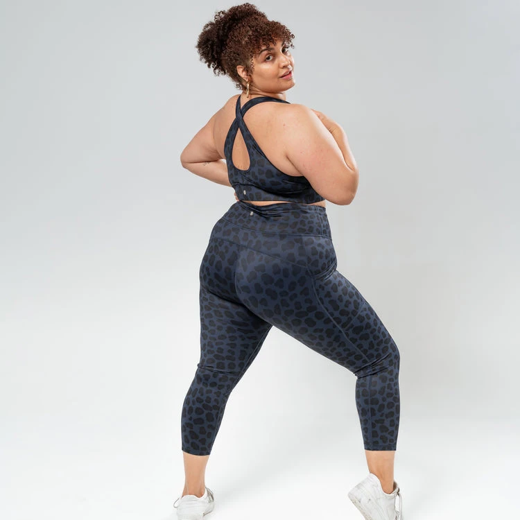 Wholesale Custom Logo High Quality Polyester Spandex Workout 2 Pieces Plus Size High Waist Yoga Bra Sets