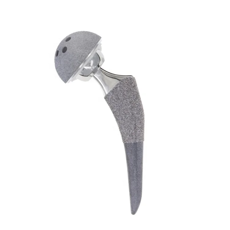 Manufacturer Price Total Hip Joint Prosthesis Implant Artificial Hip Replacement Orthopedic Implant Femoral Stem Cementless Stem