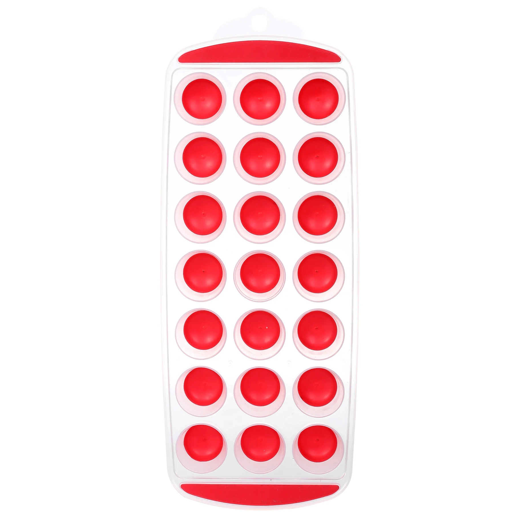 BPA Free Reusable Ice Cube Trays plastic Sphere Ice Ball Maker with Lid , small Round Ice Cube Molds for Whiskey