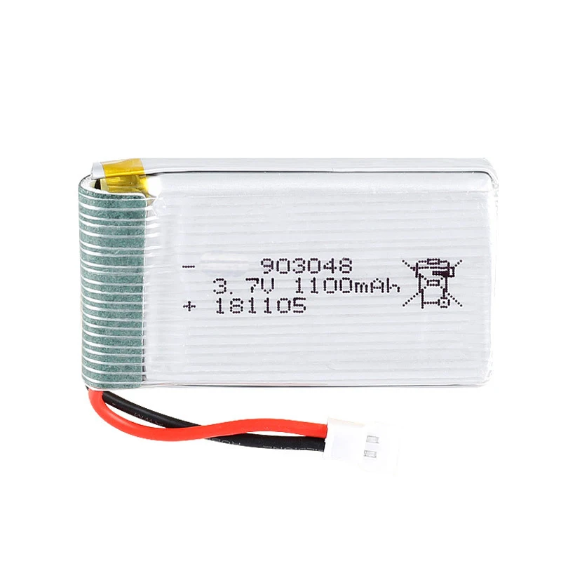 3.7v 1100mAh 903048 lipo battery For Syma X5C X5SC X5SW X5UW X5HW T04 F28 859B RC Helicopter Li-po 3.7v Battery