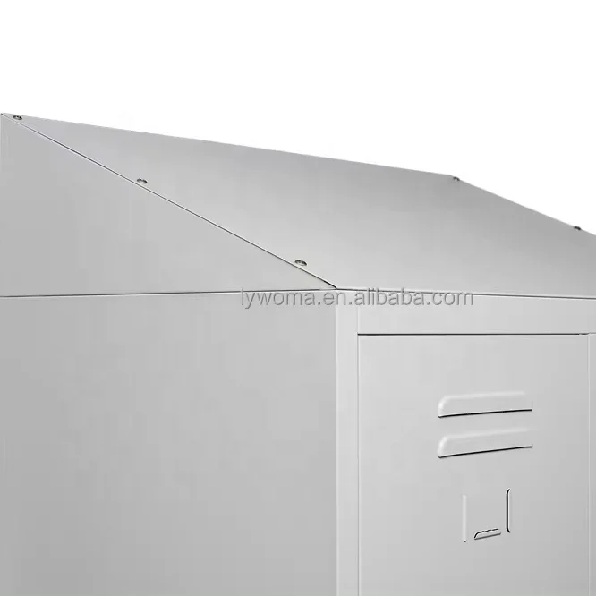 Wholesale Employee sloping Gym Steel Staff Lockers Uniform Lockers Cabinet