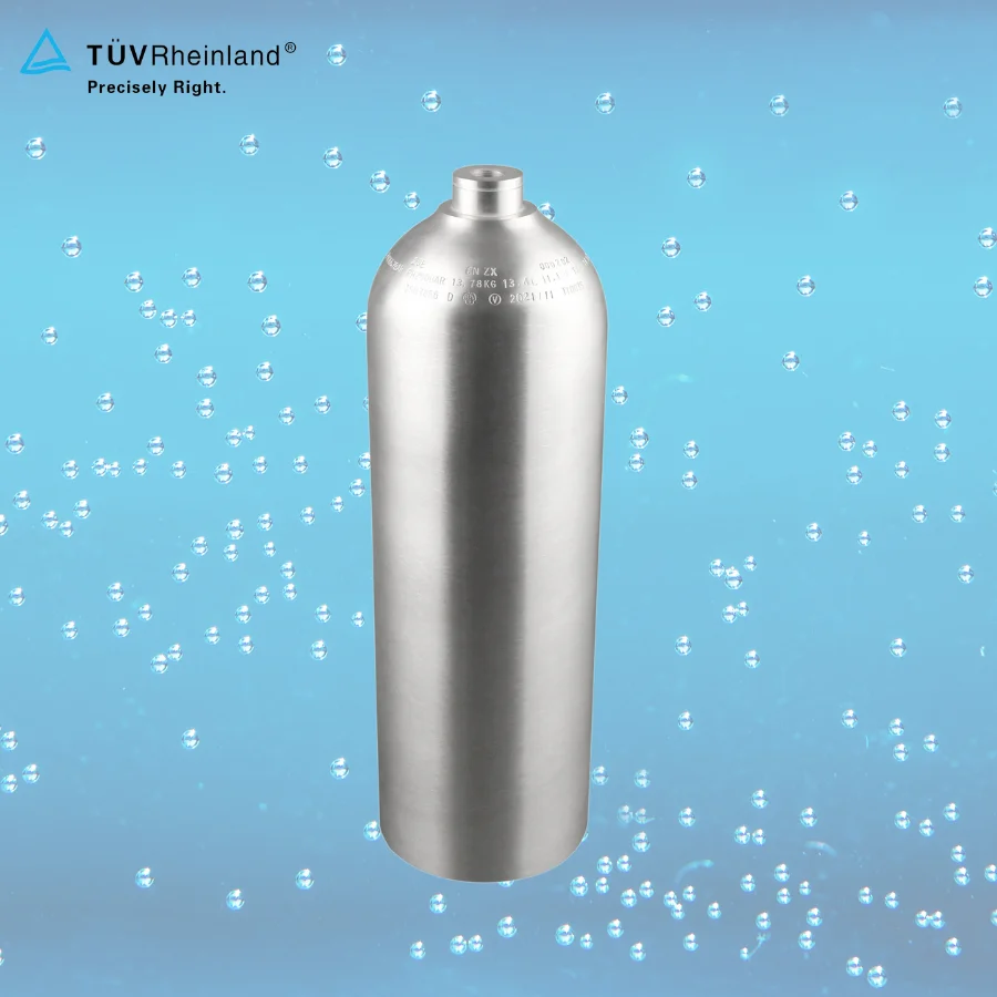 ZX co2 газ 1 5 фунта фунтов 10 15 DOT-3AL ISO7866 производитель соды горячая Распродажа АЛЮМИНИЕВЫЙ цилиндр для продажи