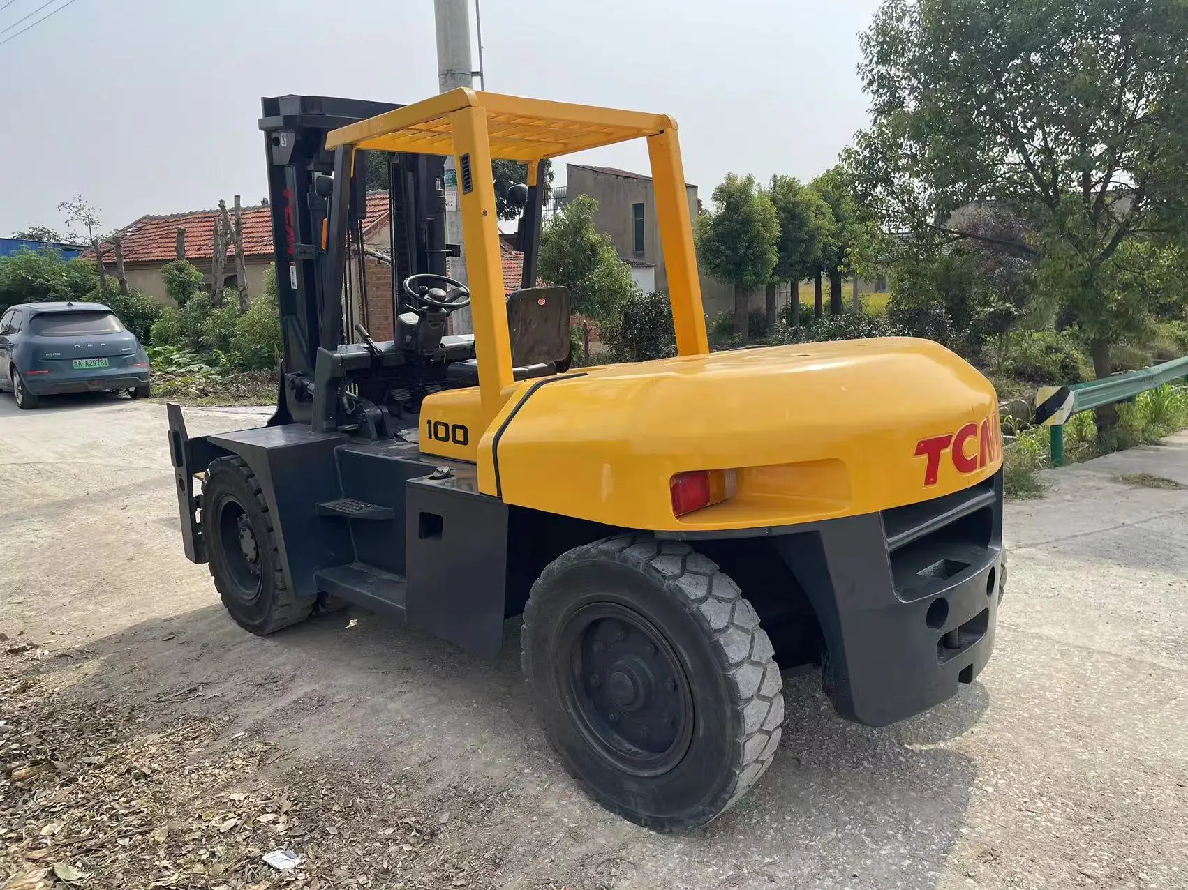 Высококачественный вилочный погрузчик Komatsu 16 тонн TCM низкая цена сделанный в Японии б/у tcm 3t 5t 10t 15t 20t 25t 30