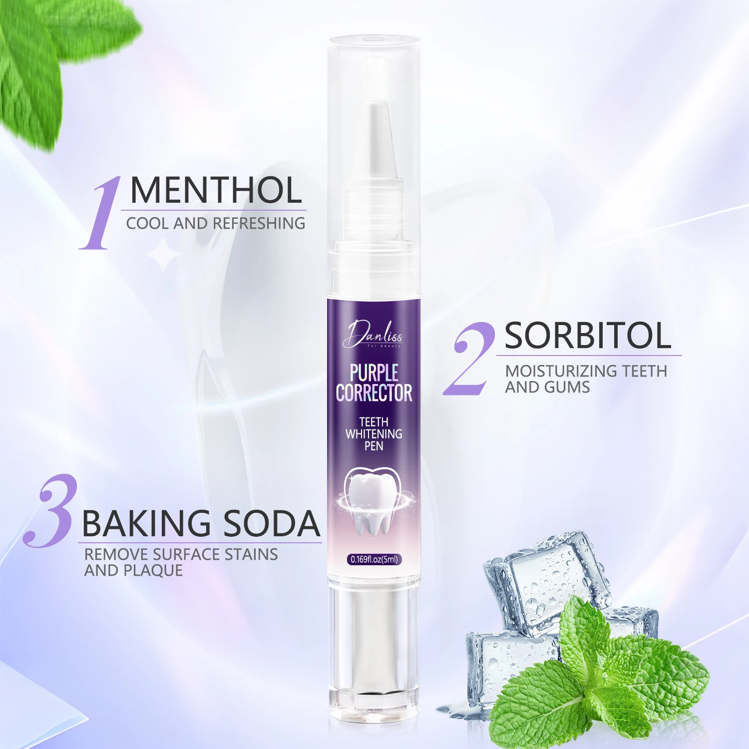 OEM ODM Instantly and Visible Effect No Sensitive Irritating Dark Black Spots Remover Teeth Whitening Brightening Pen