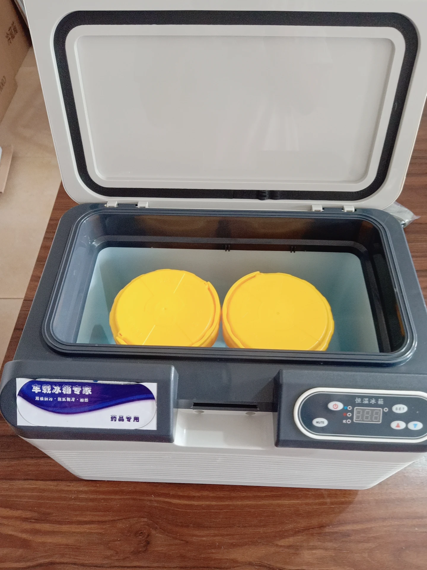 12L 18L dc 12v/24v manufacturer mini car heating digital display refrigerator dual core semiconductor electronic fridge portable