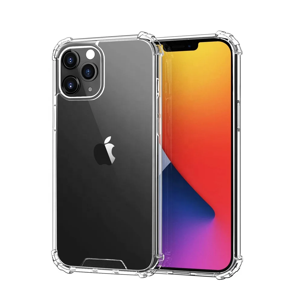 
 Чехол для мобильного телефона iPhone 12, противоударный прозрачный чехол из ТПУ и поликарбоната для iPhone 12 Pro, чехол-бампер для телефона iPhone 12 Pro Max  
