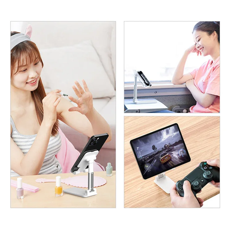 Desktop Tablet Holder Table Cell Foldable Extend Support Desk Mobile Phone Holder Stand For iPhone iPad Adjustable