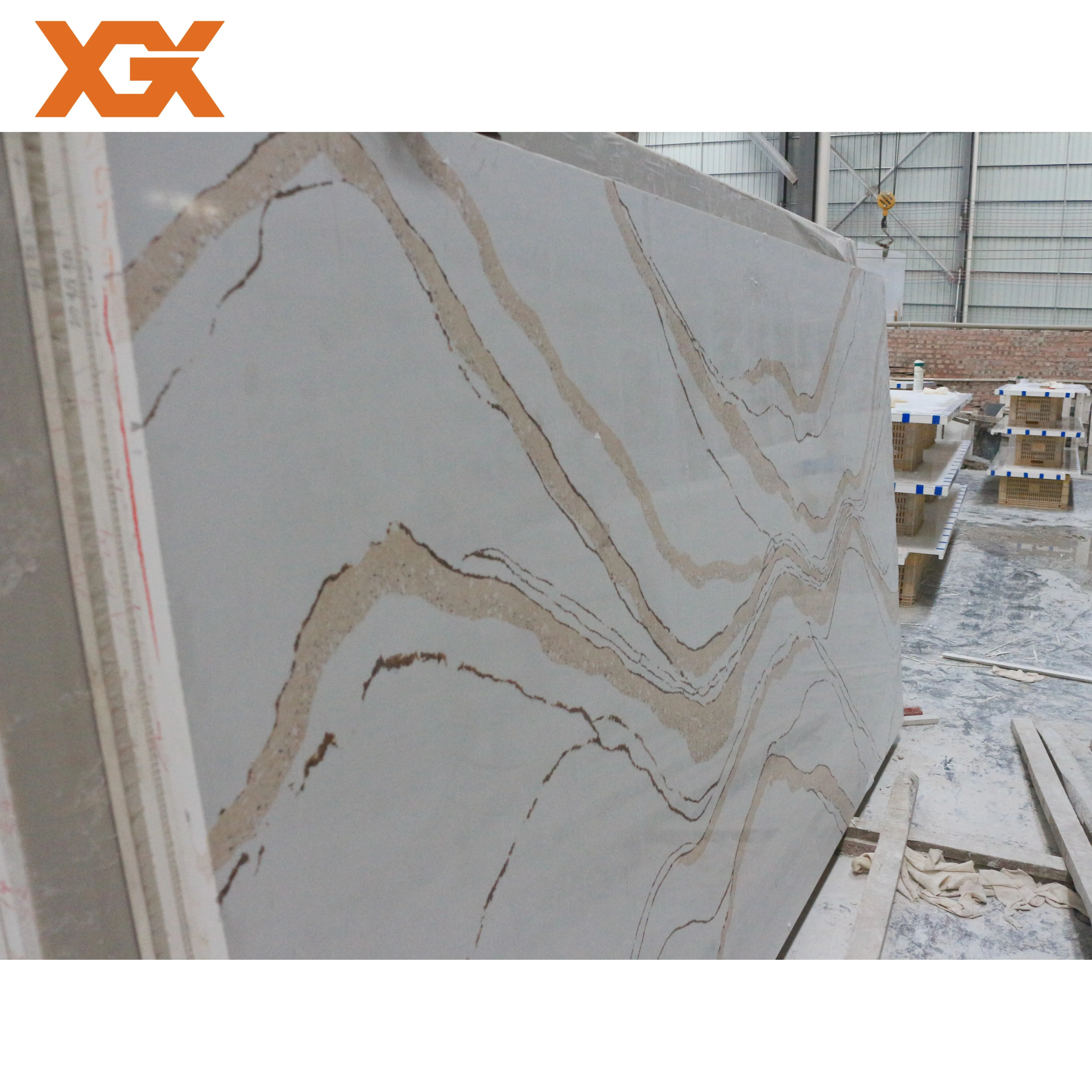 Wholesale Artificial Quartz Stone Calacatta Golden Quartz Stone Natural Quartz Stone Slabs