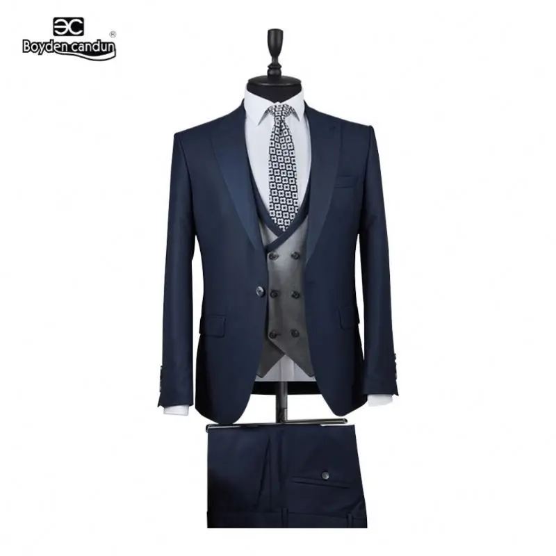 
2020 Business Blazer Pant Suit Men Spring Fashion Solid Slim Wedding Set Vintage Classic Fitness Grace New2Pcs 
