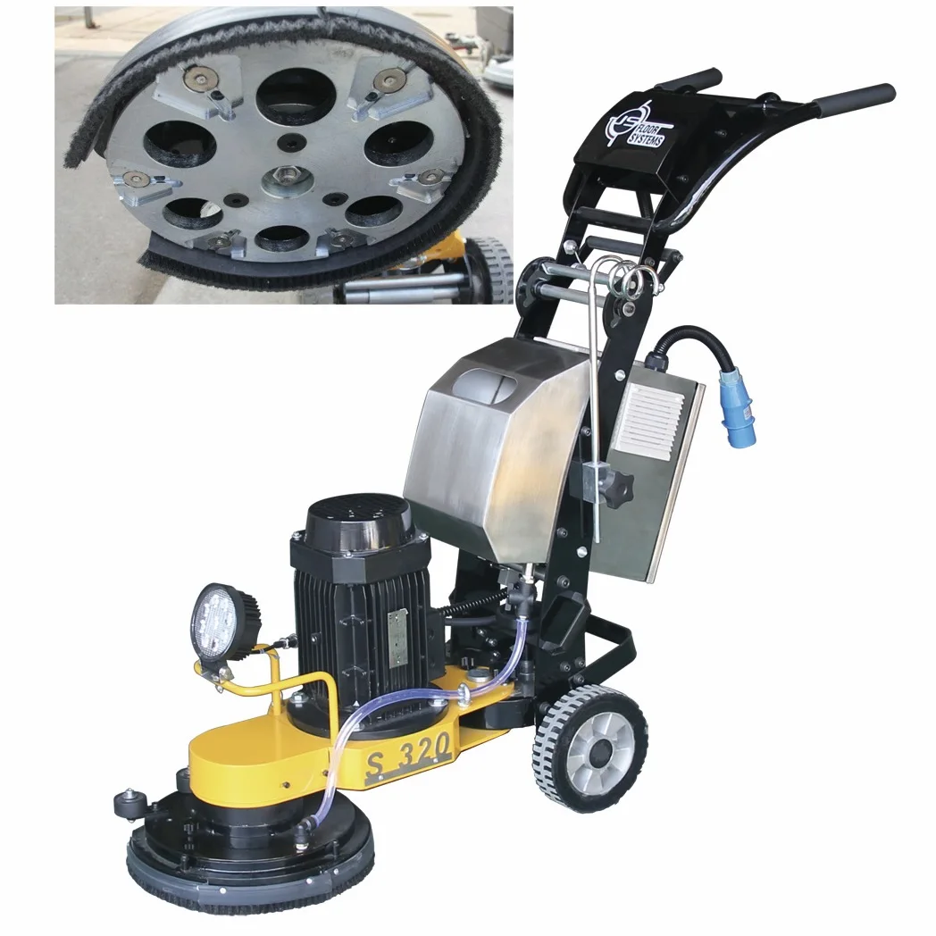 S320 Variable Speed Walk Behind Edge Polishing Machine For Marble And Granite