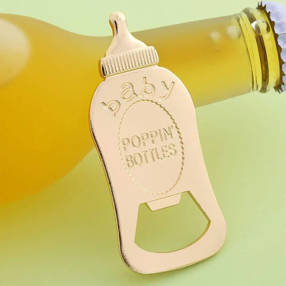 
Baby POPPIN BOTTLES Bottle Opener Baby Shower Party Supplies Decoration Return Gift for Guest 
