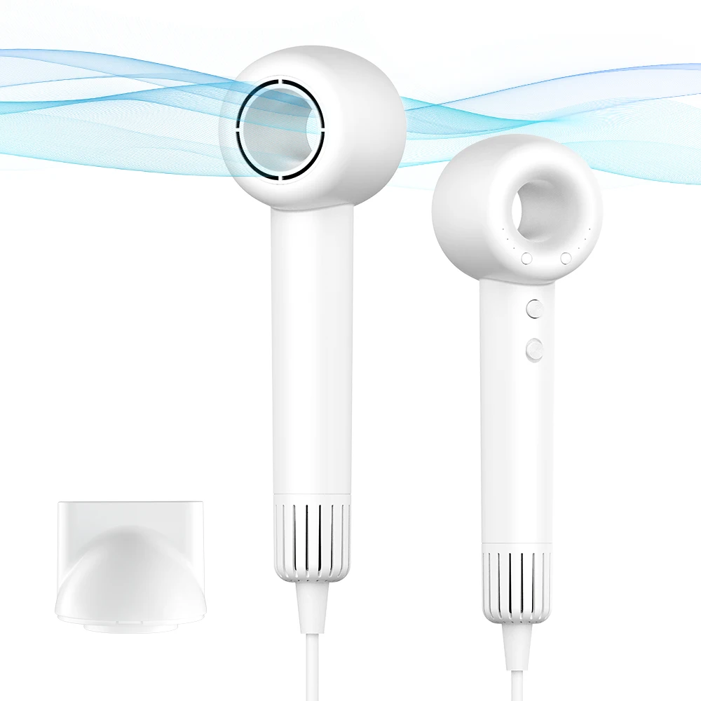 Compact Mini Travel Blow High Speed Hair Dryer White Professional Straightener Portable Hair Dryer For Hair Salon 1400W