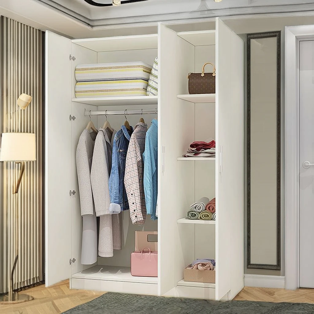 Современная домашняя мебель оптовая продажа с фабрики шкаф для одежды спальни панель хранения модный деревянный