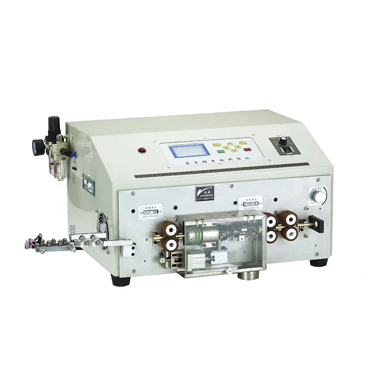 Automatic varnished wire cutting and paint removing machine