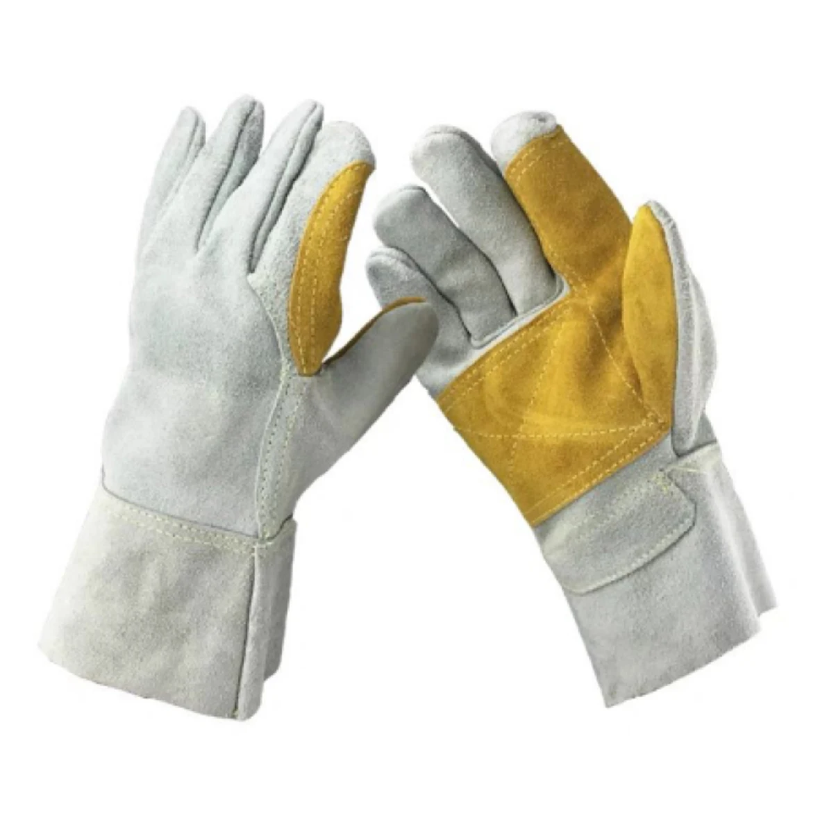 Industrial Heat Resistant Hand Tig cow leather Welding Gloves for Welder Workers