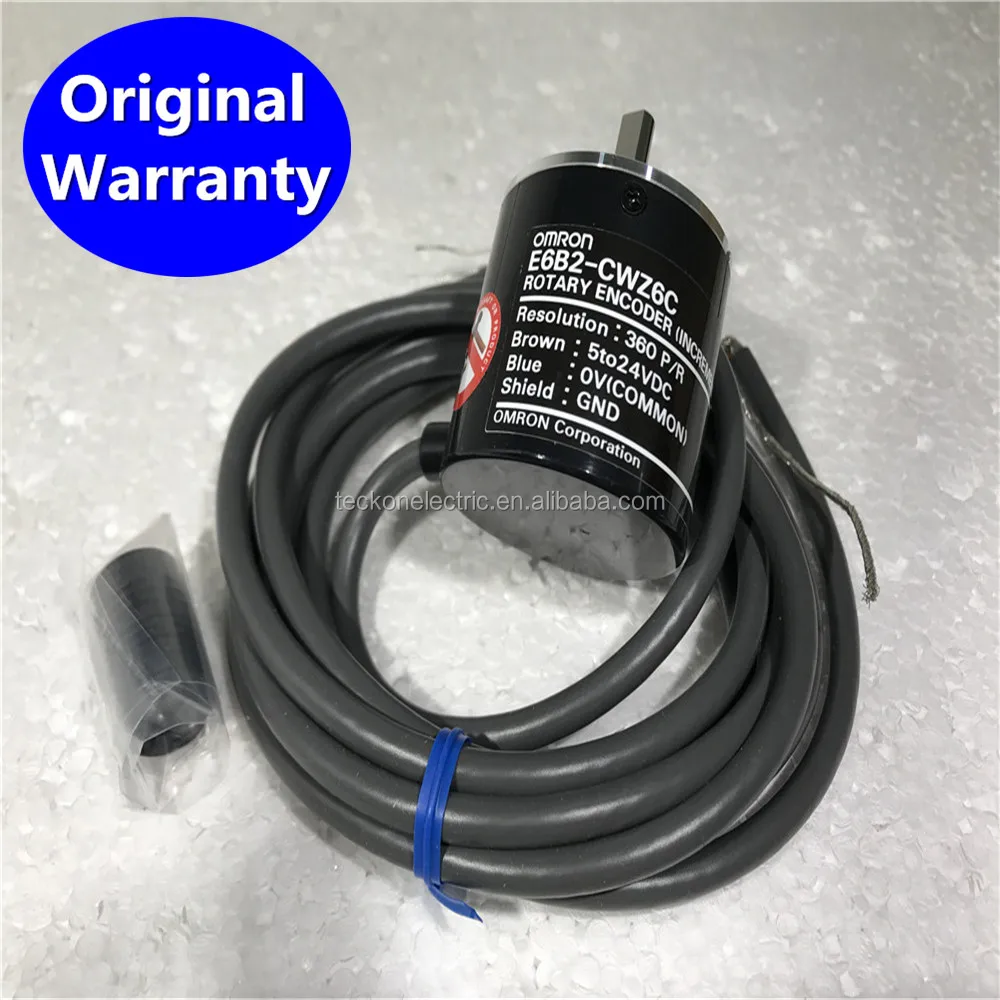 E6B2-CWZ6C Incremental Dia 40mm Omron Rotary Encoder NPN Open-collector output