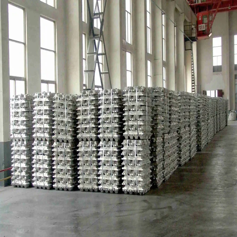 Hot Selling Aluminum Alloy Ingot ADC12 99.7 A7 A Grade Aluminum Ingots for for Building Transportation