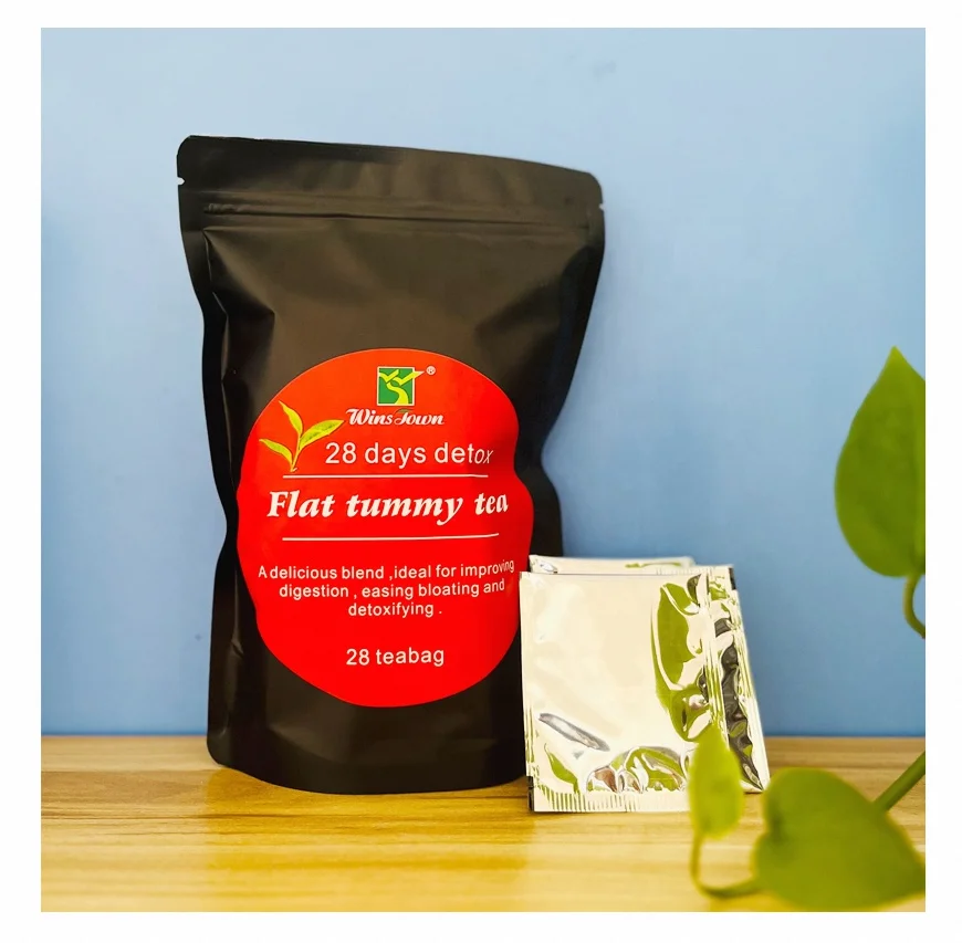 28 Days Organic Flat Tummy Garcinia Cambogia Detox Tea Belly Fat Burn and Weight Loss Bagged Health Tea
