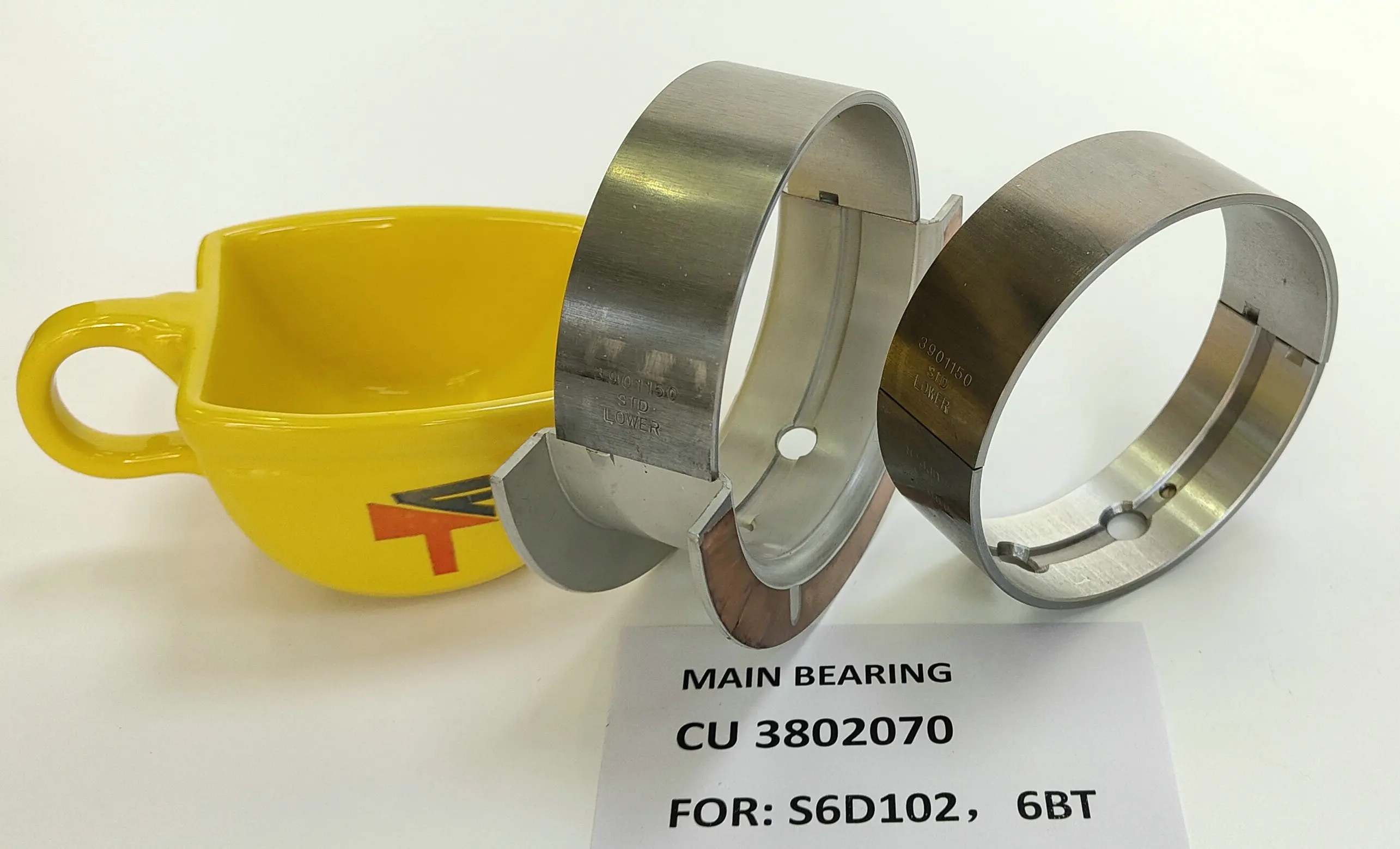 3802070 подшипника двигателя для Двигателя 6BT QSB S6D102 S6D107 запасные части 6736-21-8110 6736-21-8610 6754-22-8320
