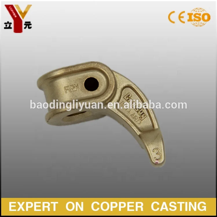 lost wax casting China High Quality OEM Service brass or bronze Grosby machinery part Grosby Rollox gate