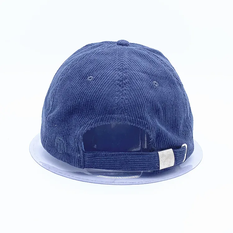 OEM&ODM Corduroy 6 Panel Winter Autumn Adjustable Label Patch Embroidery Wholesale Custom Corduroy Baseball Cap Hats