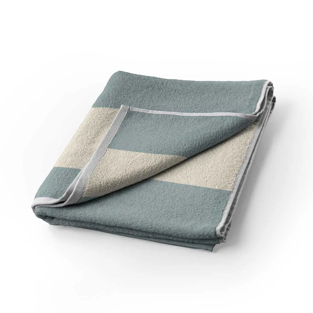 Hotel Towel Absorbent Embroidered Bath Towel Square Towel 32 Count,Long Terry Thickened Cotton/