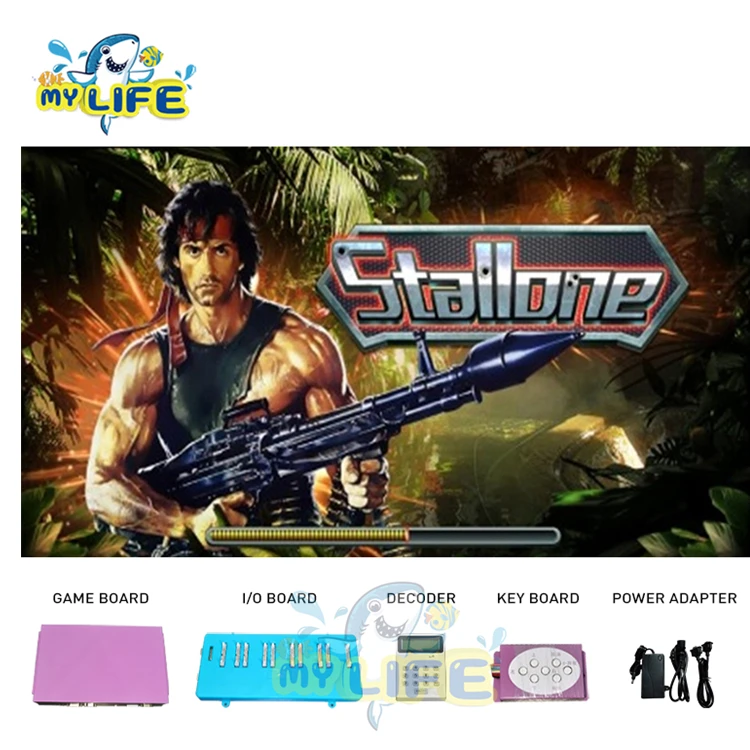 Программное обеспечение 100% Слот 2 игрока рыба игры рыбалка аркадная машина Монета толкатель