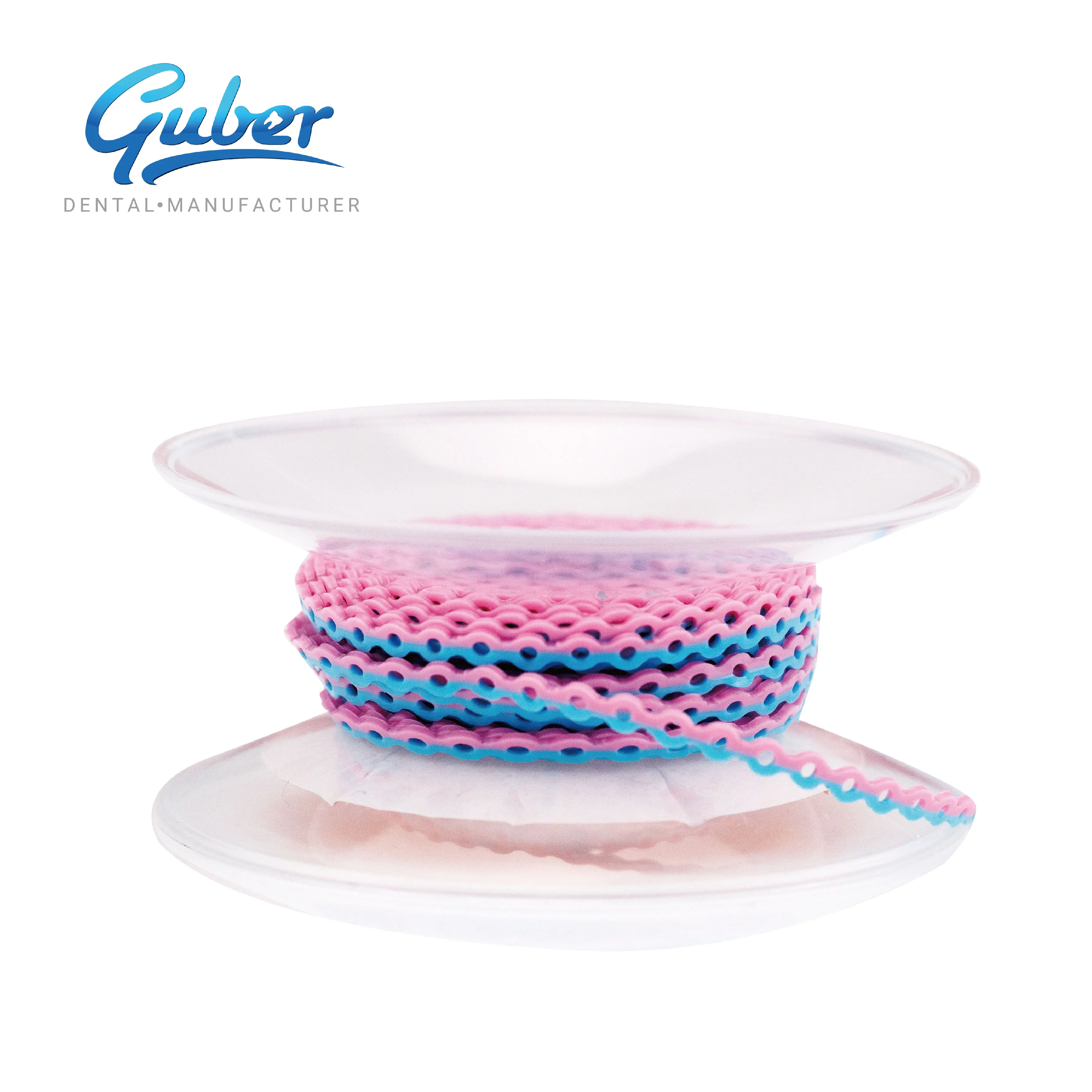 Manufacturer ortho elastic power chain orthodontic power chain good quality 39 kinds colored dental power chain