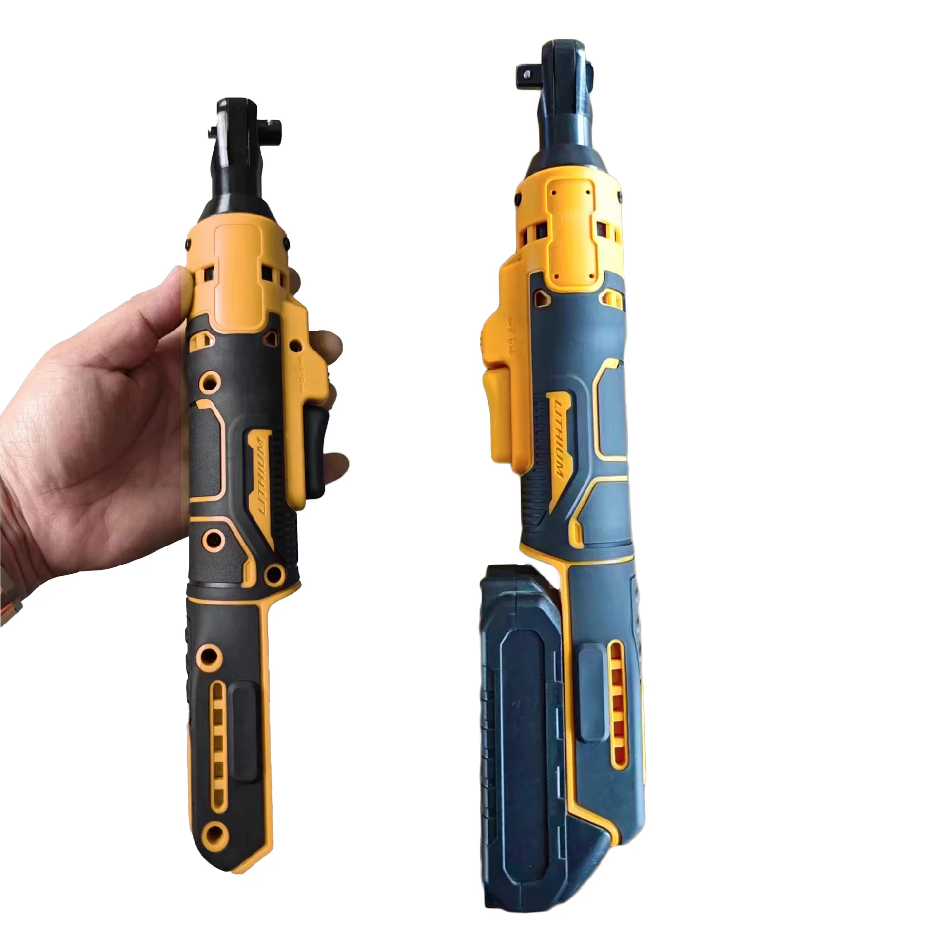 Трещоточный ключ DW 21V Power Battery