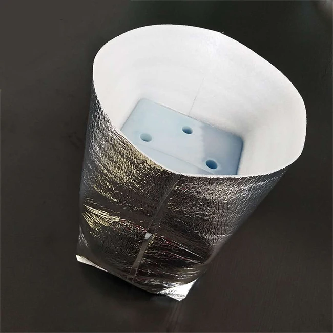 Insulated Box Liners Foamthermal Insulation Bag Liner Epe Box Liner for Chocolate Aluminium Foil Aluminum Minimalist Supermarket