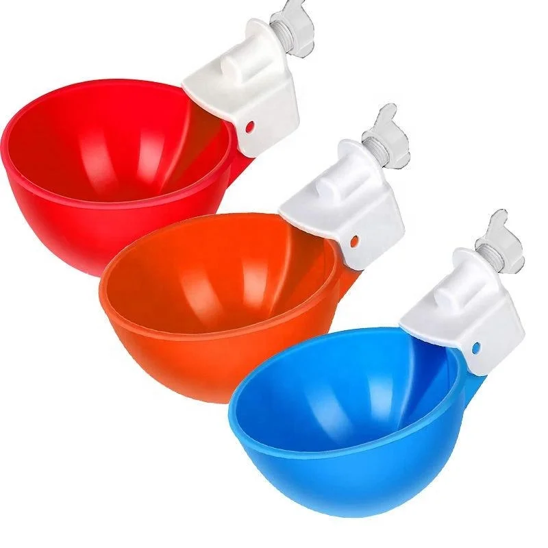 TYC Auto-filling Drinking Cup Poultry Duck Hens Quail Birds Rabbits Animal drinkers Chicken Water Cup