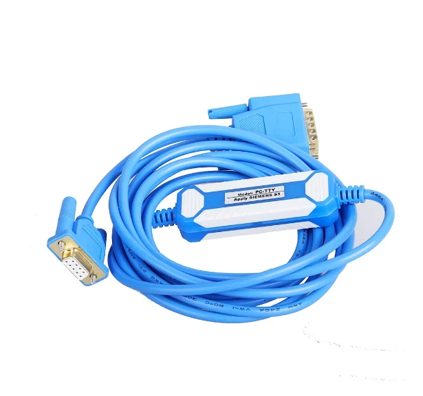 Amsamotion 6ES5 734-1BD20 кабель для Siemens S5 серии PLC Кабель программирования PC-TTY коммуникации ПК Хелло