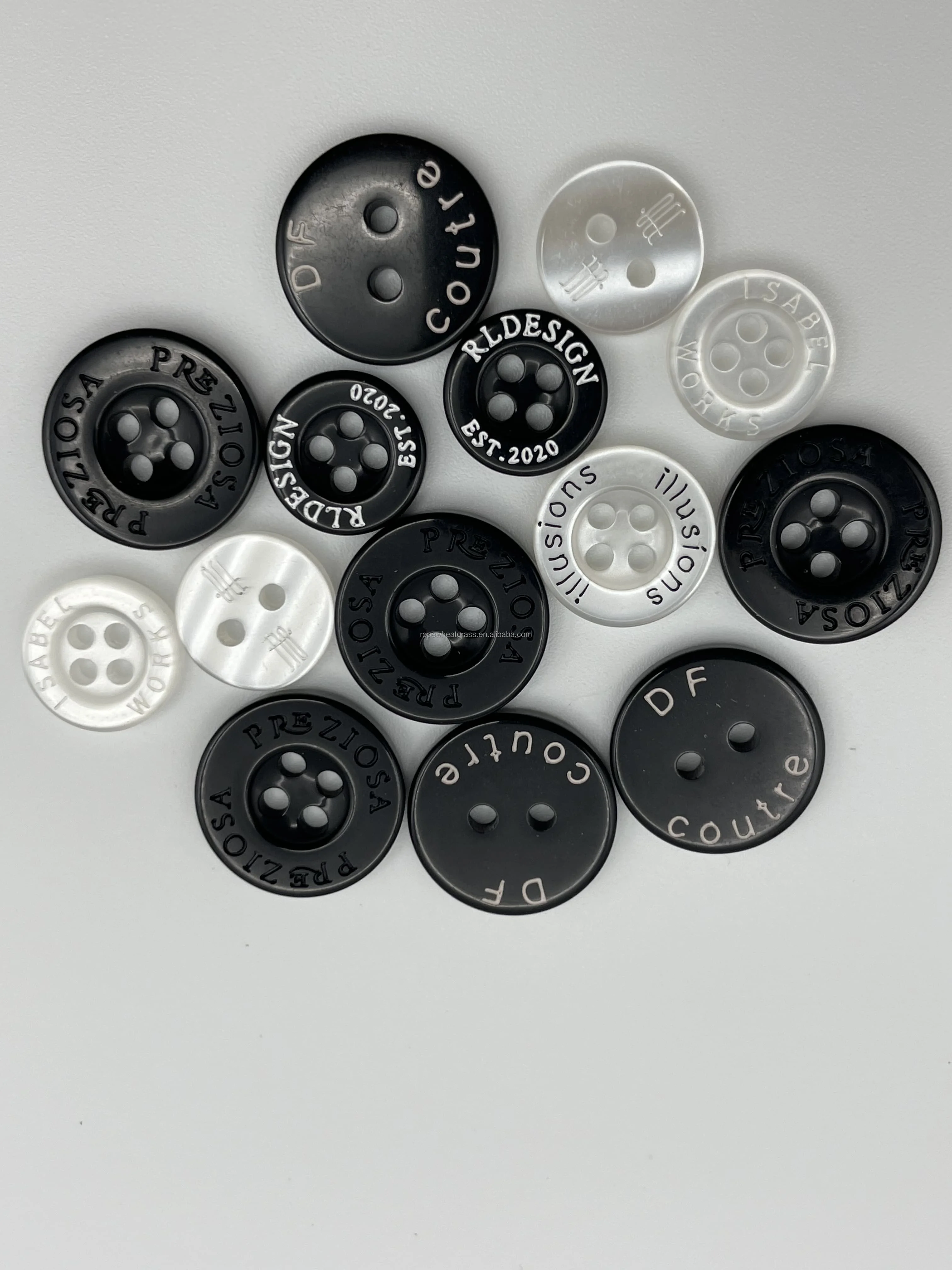 Buttons for Sewing Flatback Button Multicolors 4 Holes Buttons for shirt